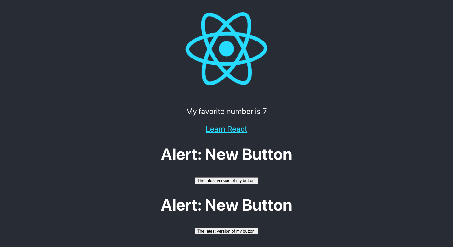Multiple Updated Buttons